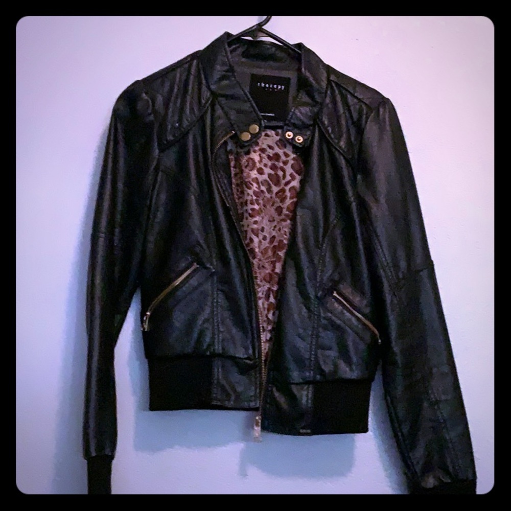 Leather jacket